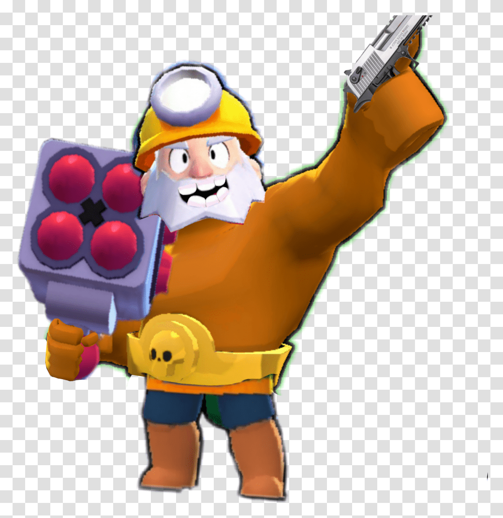 Brawl Stars El Primo, Person, Toy, Hand, People Transparent Png