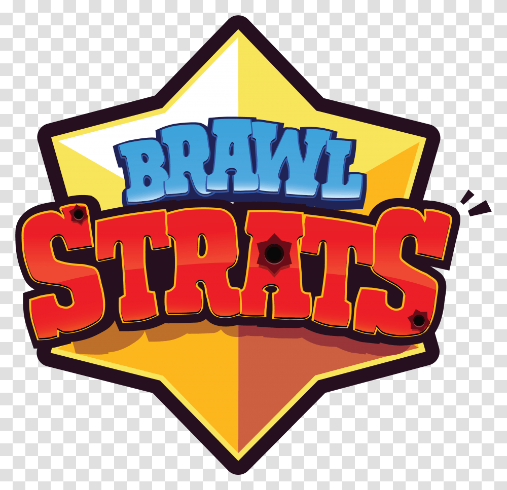Brawl Stars Strats Logo Brawl Stars Hd, Text, Leisure Activities, Symbol, Circus Transparent Png