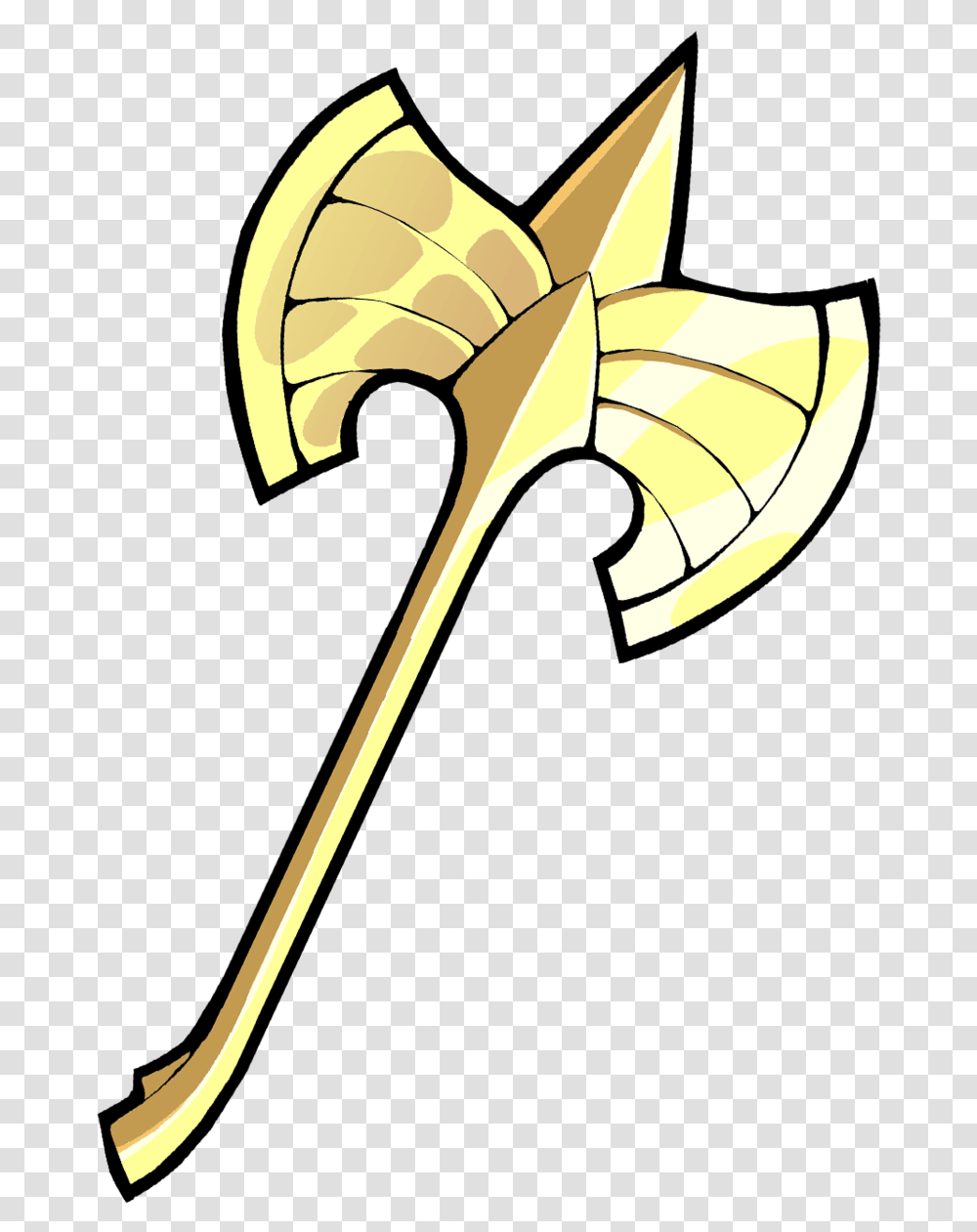 Brawlhalla Goldforged Axe, Tool, Musical Instrument, Hammer, Brass Section Transparent Png