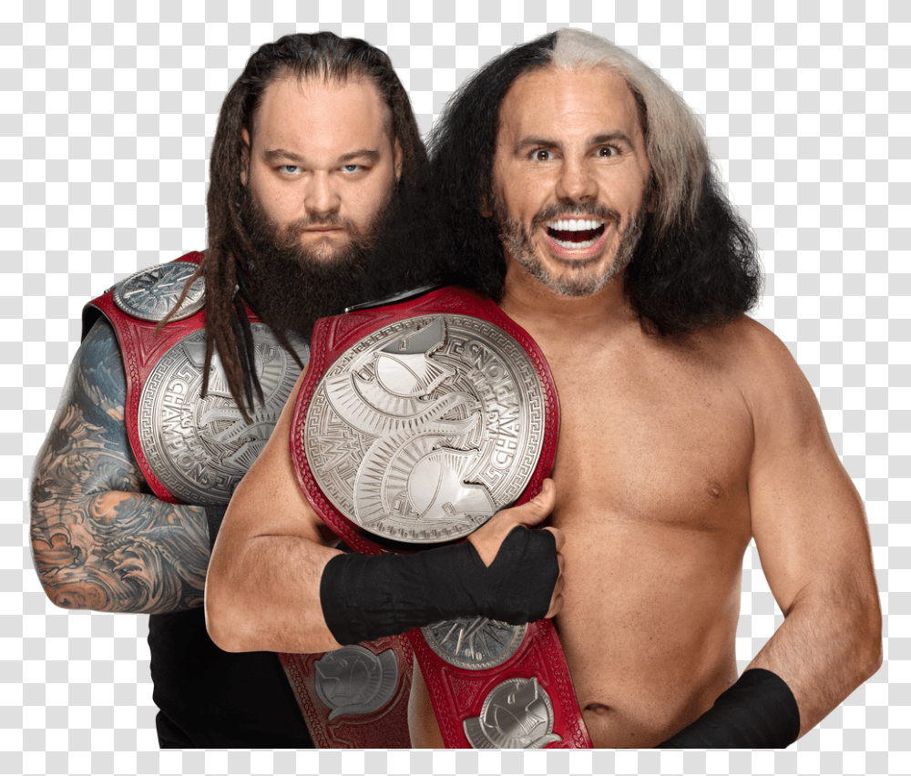 Bray Wyatt And Matt Hardy Raw Tag Team Champions By, Skin, Person, Human, Costume Transparent Png