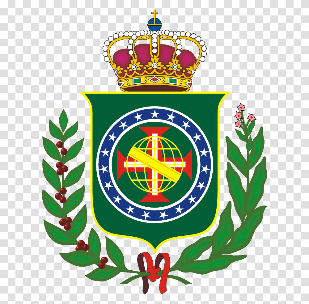 Brazil Empire Coat Of Arms, Logo, Trademark, Emblem Transparent Png