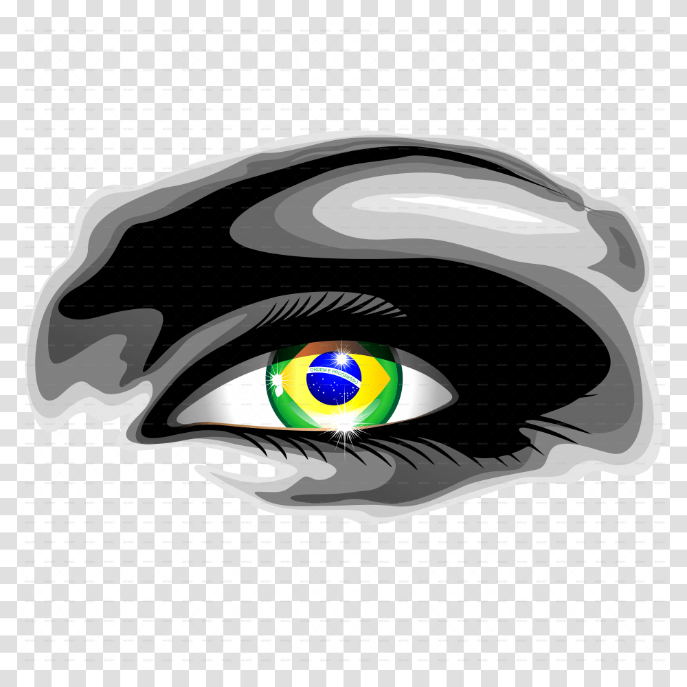 Brazil Flag Beautiful Flag Of Brazil, Helmet, Apparel Transparent Png