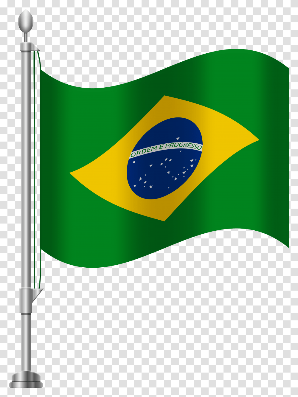 Brazil Flag Clip Art, American Flag, Logo Transparent Png