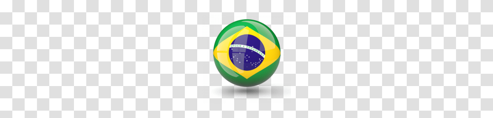 Brazil Flag Clipart, Ball, Sphere, Balloon Transparent Png