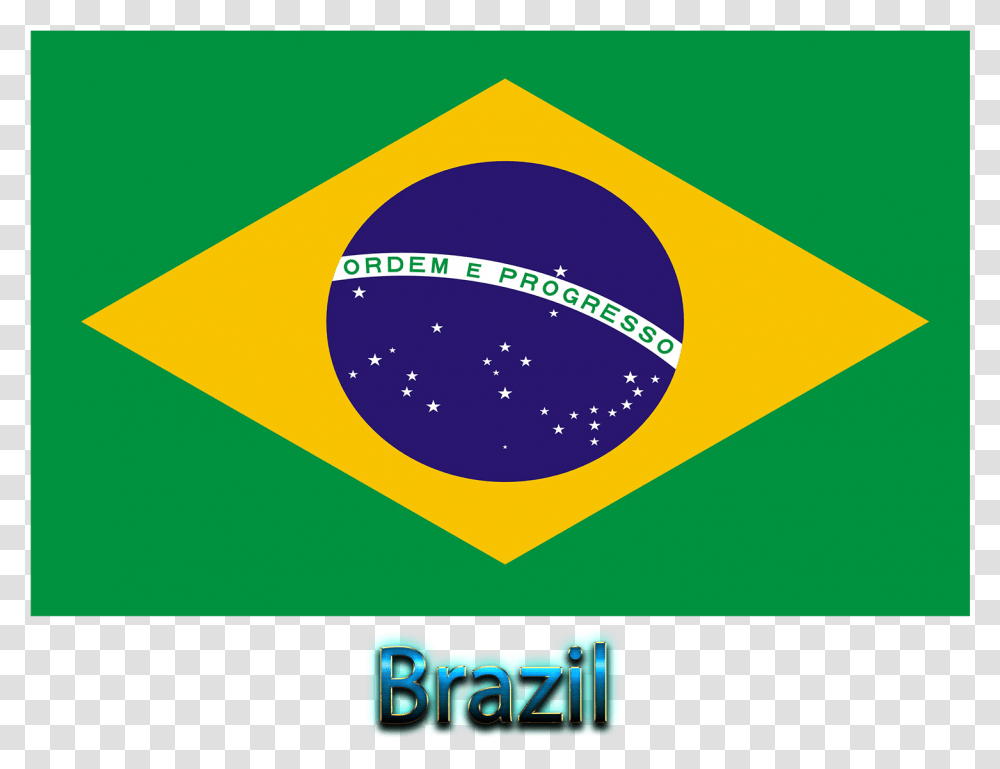 Brazil Flag Clipart Flag Of Brazil, Lighting, Logo Transparent Png