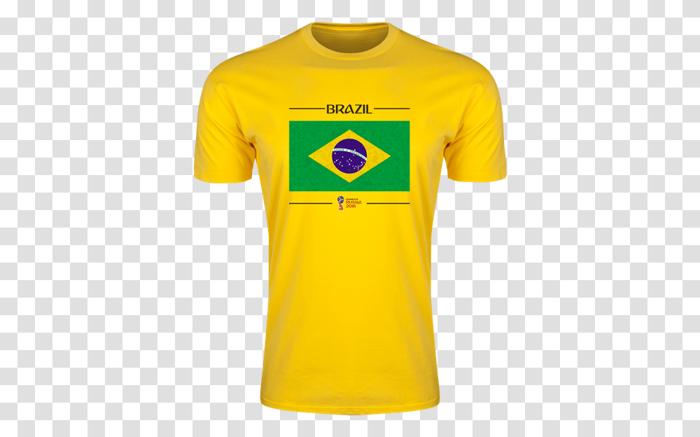 Brazil Flag, Apparel, Shirt, Jersey Transparent Png