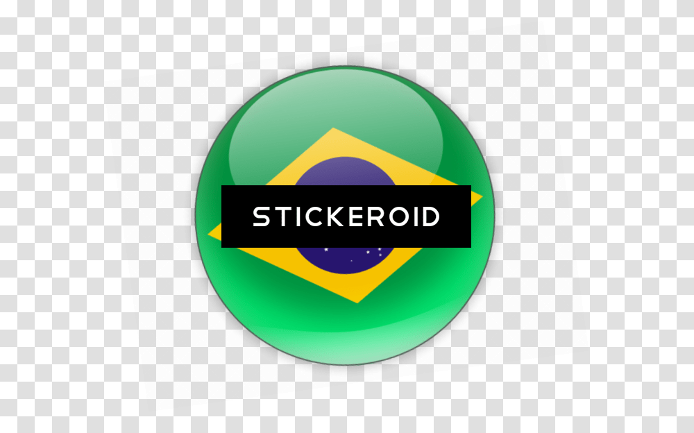 Brazil Flag Flags Circle, Logo, Trademark Transparent Png