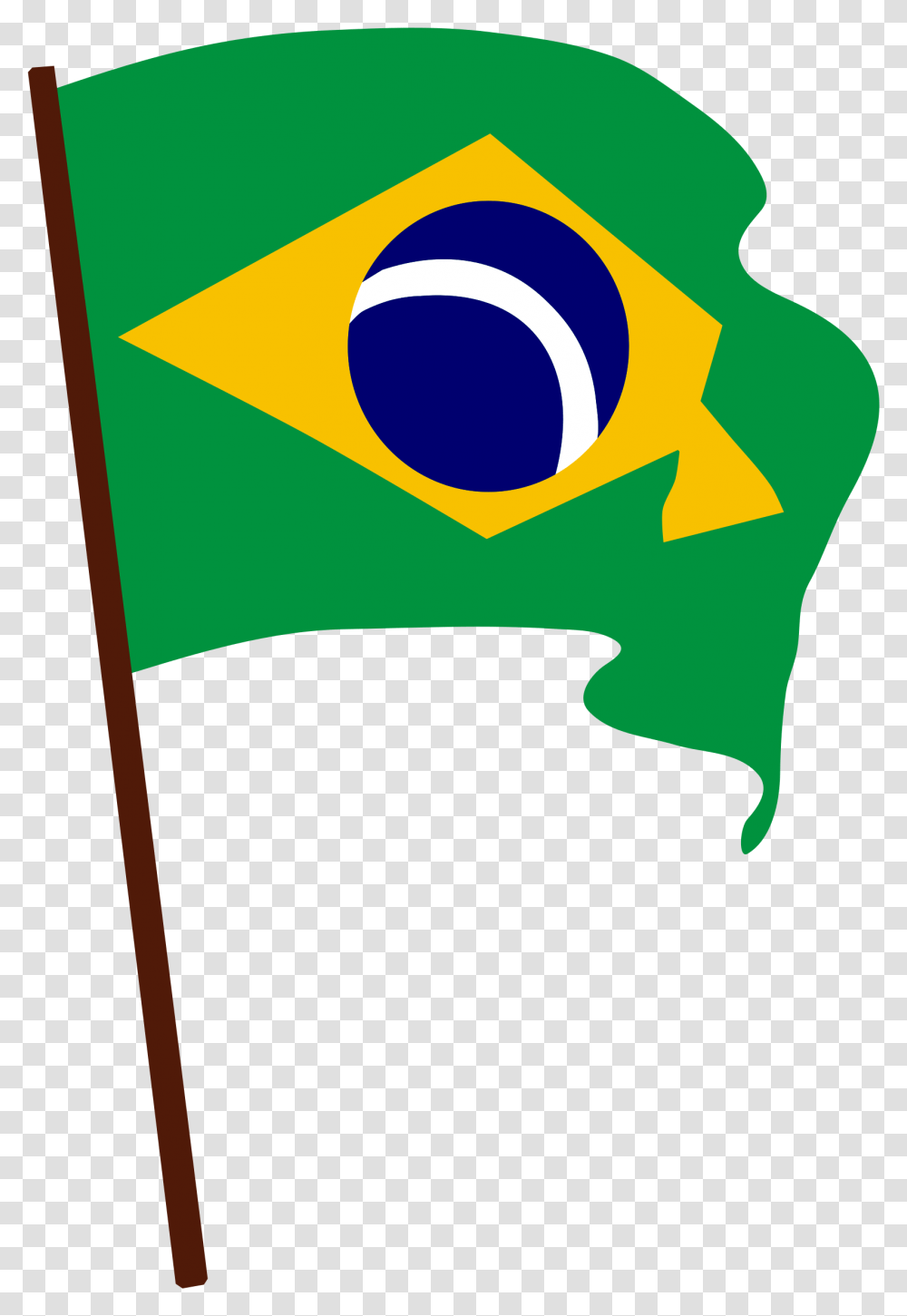 Brazil Flag Pic Brazil Flag Clipart, Poster, Advertisement, Cushion Transparent Png