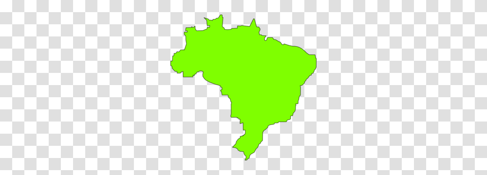 Brazil Green Clip Art, Map, Diagram, Plot, Atlas Transparent Png