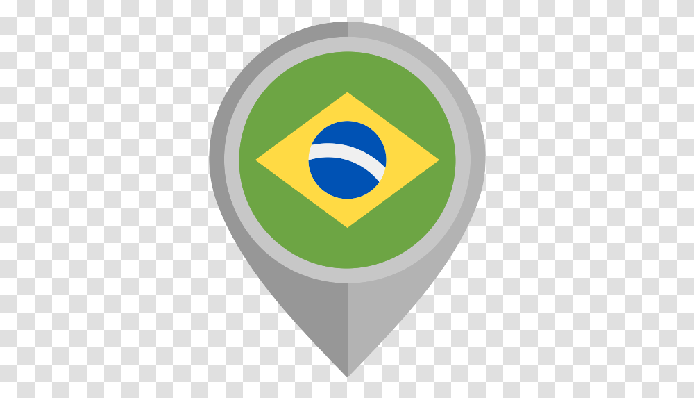 Brazil Icon Brazil, Logo, Symbol, Trademark, Plectrum Transparent Png