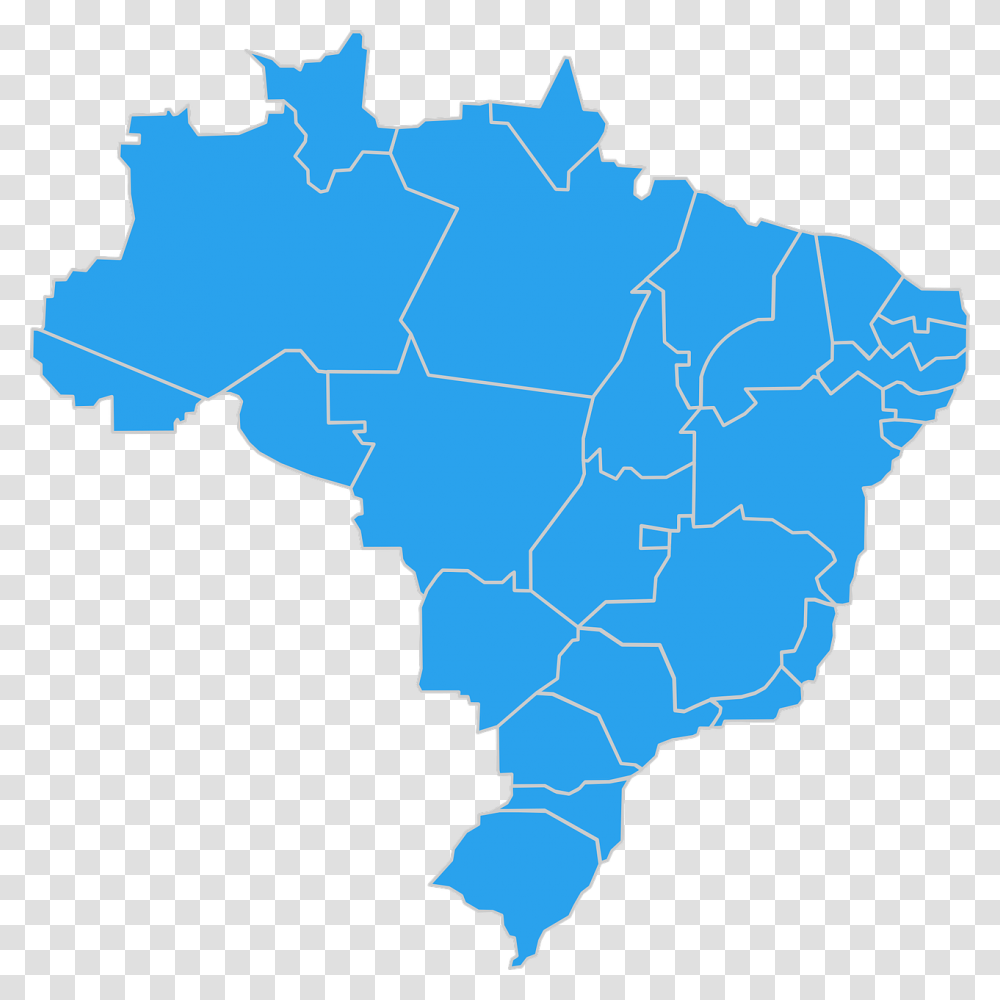 Brazil Map, Diagram, Plot, Atlas Transparent Png