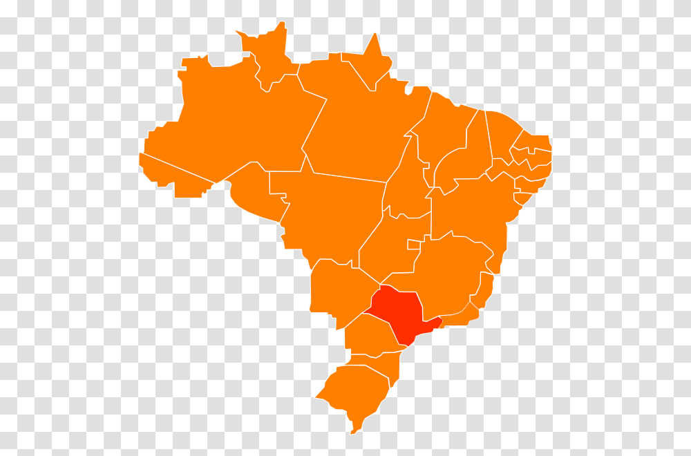 Brazil Svg, Map, Diagram, Plot, Atlas Transparent Png
