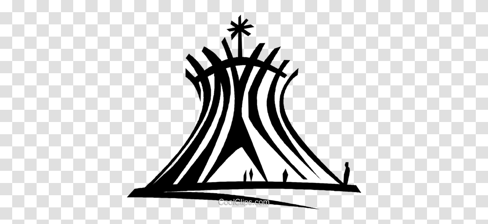 Brazilia Cathedral Brazil Royalty Free Vector Clip Art, Cross, Zebra, Wildlife Transparent Png