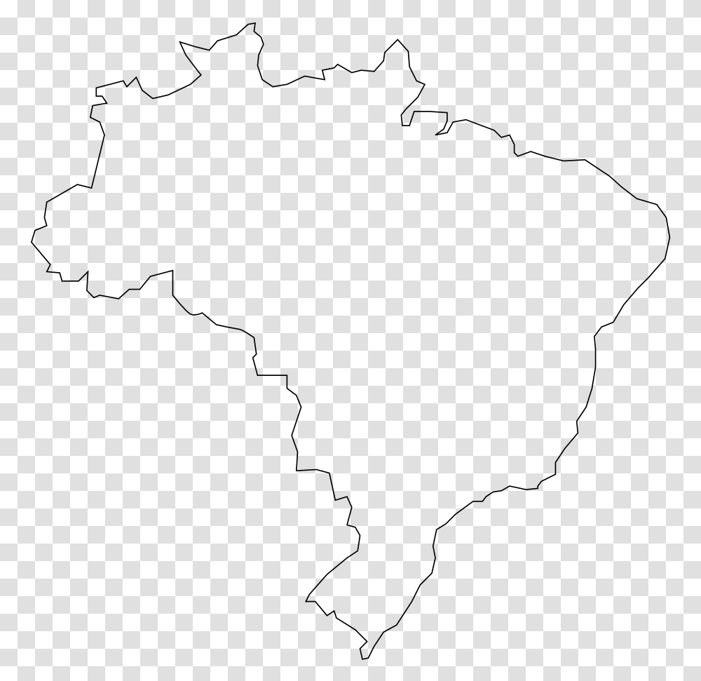 Brazilian Map Map, Gray, World Of Warcraft Transparent Png