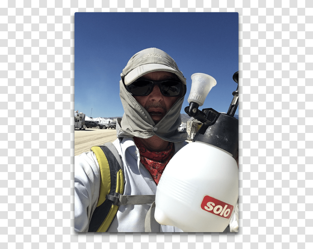 Brc 18 Me And Sprayer Personal Water Craft, Sunglasses, Helmet, Hardhat Transparent Png