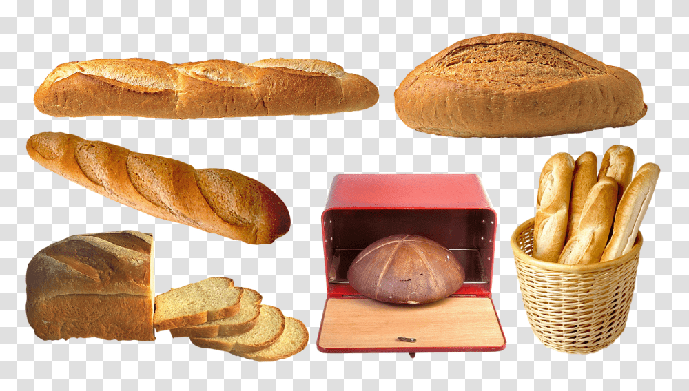 Bread Food, Bread Loaf, French Loaf, Bun Transparent Png