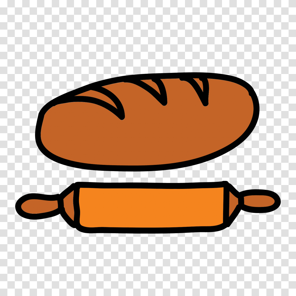 Bread And Rolling Pin, Food, Hot Dog Transparent Png