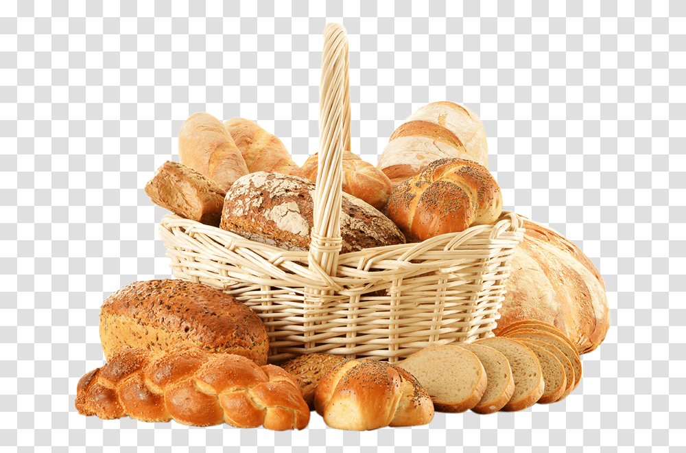 Bread Basket, Food, Bun, Bakery, Shop Transparent Png