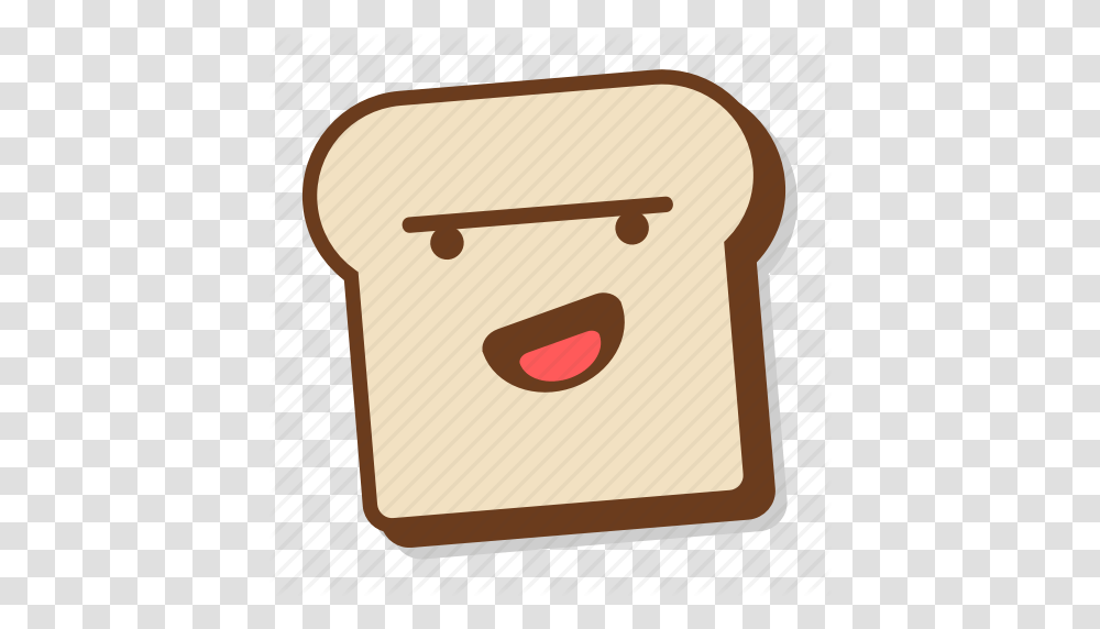 Bread Breakfast Emoji Loaf Slice Toast Icon, Food, French Toast Transparent Png
