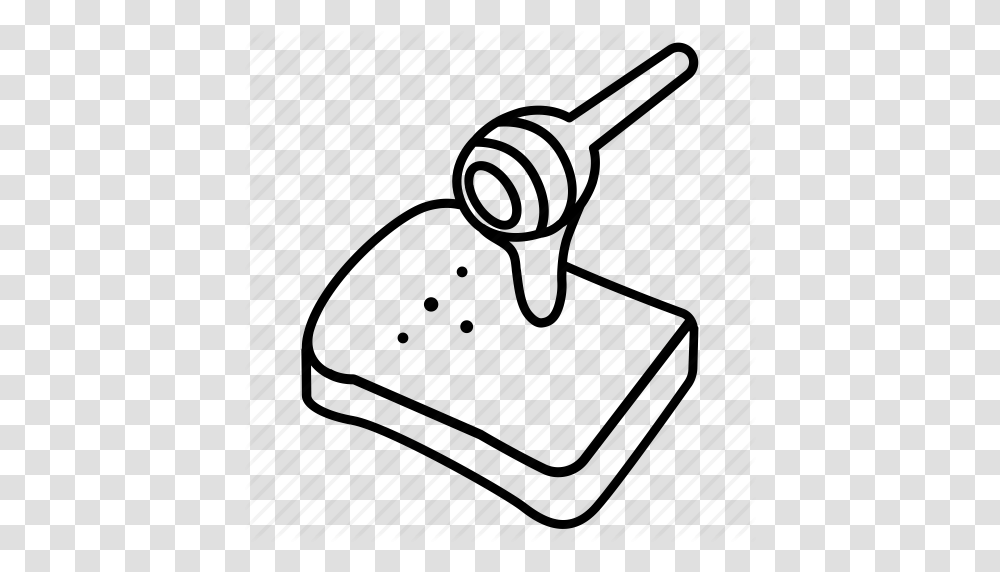 Bread Breakfast Honey Toast Icon, Machine, Gearshift, Electronics Transparent Png