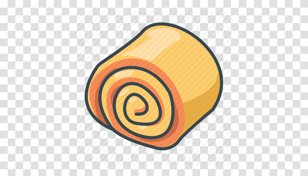 Bread Bun Cake Cinnamon Roll Food Roll Bun Icon, Invertebrate, Animal, Tape, Sea Life Transparent Png