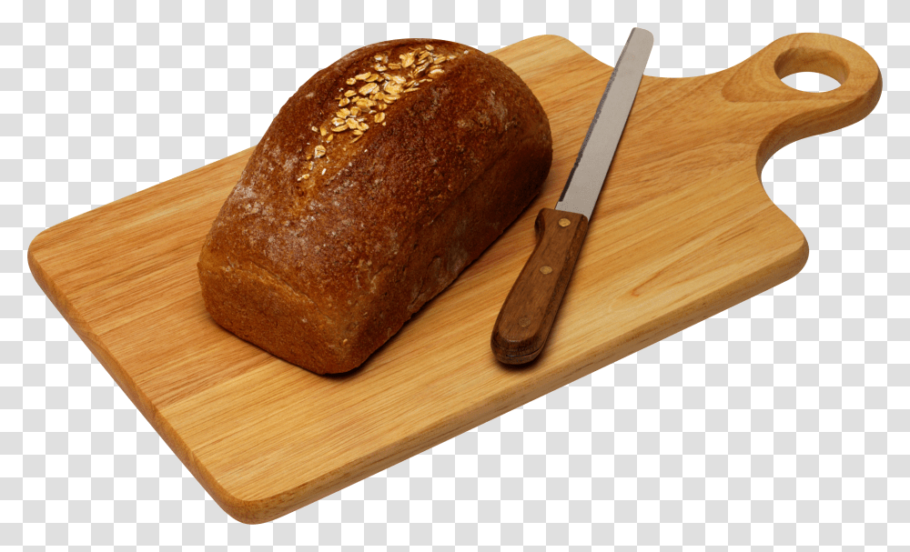 Bread, Food, Knife, Blade, Weapon Transparent Png