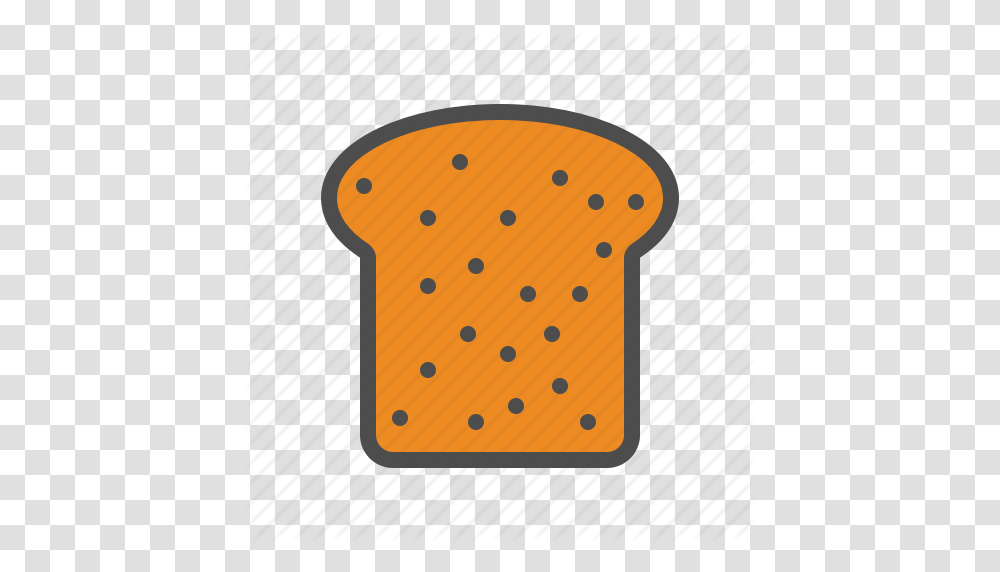 Bread Food Loaf Slice Icon, Outdoors, Texture, Nature, Cracker Transparent Png