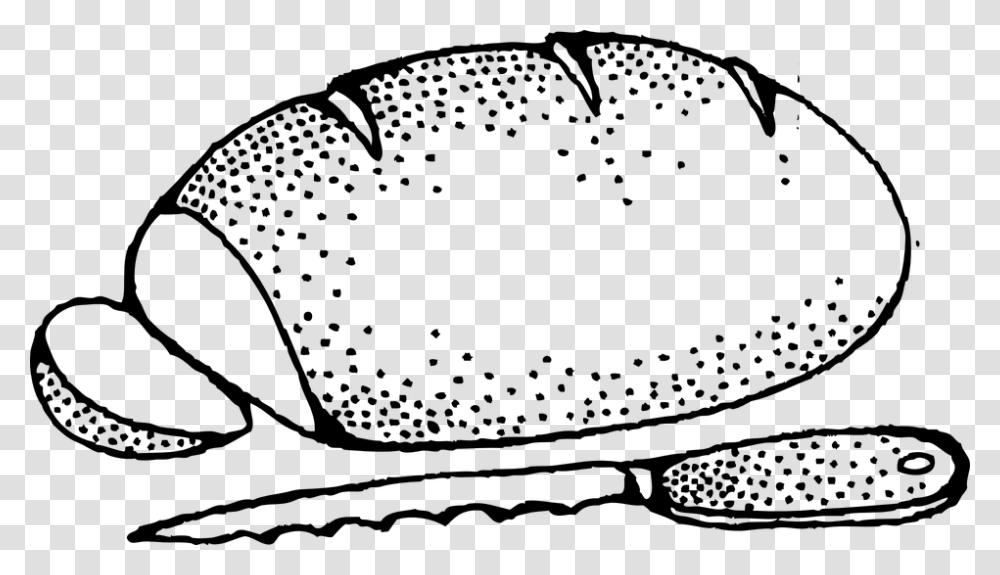 Bread Image Clipart Black And White, Gray, World Of Warcraft Transparent Png