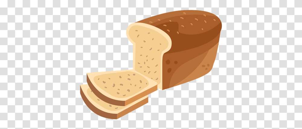 Bread Loaf Slice Flat Bread Vector Slice, Food, Sliced, Brie, Toast Transparent Png