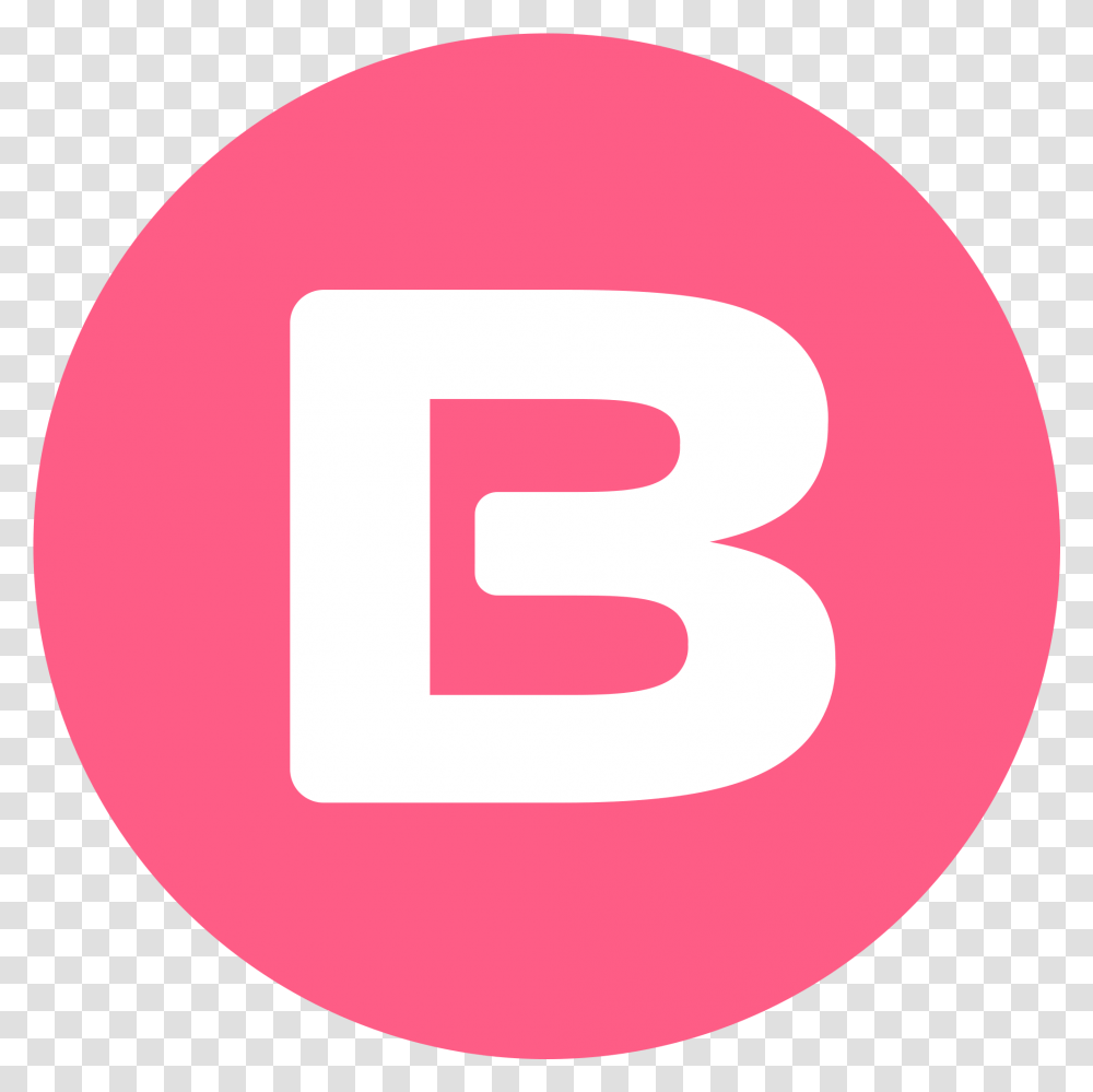 Bread Logo Fb Icon Pink, Text, Number, Symbol, Trademark Transparent Png