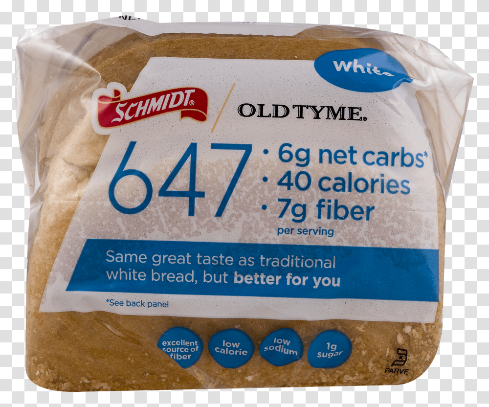 Bread Nutrition Facts Transparent Png