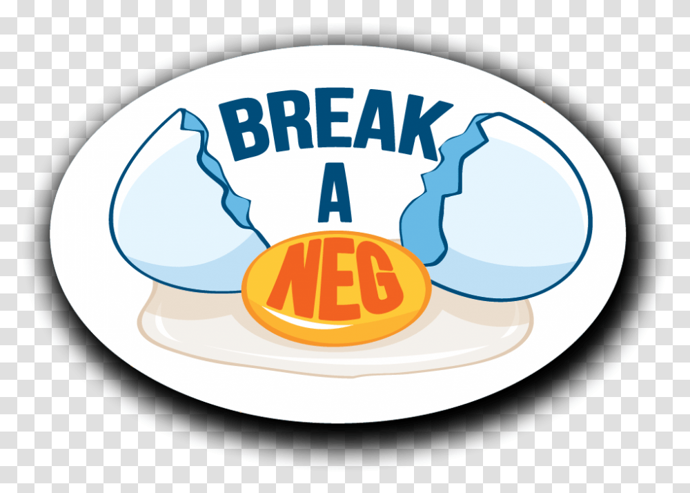 Break A Neg Button Circle, Label, Dish, Meal Transparent Png