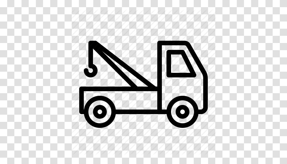 Break Car Down Ios Pickup Tow Truck Icon, Vehicle, Transportation, Wheel, Machine Transparent Png