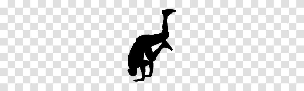 Break Dance, Sport, Silhouette, Kneeling, Crawling Transparent Png