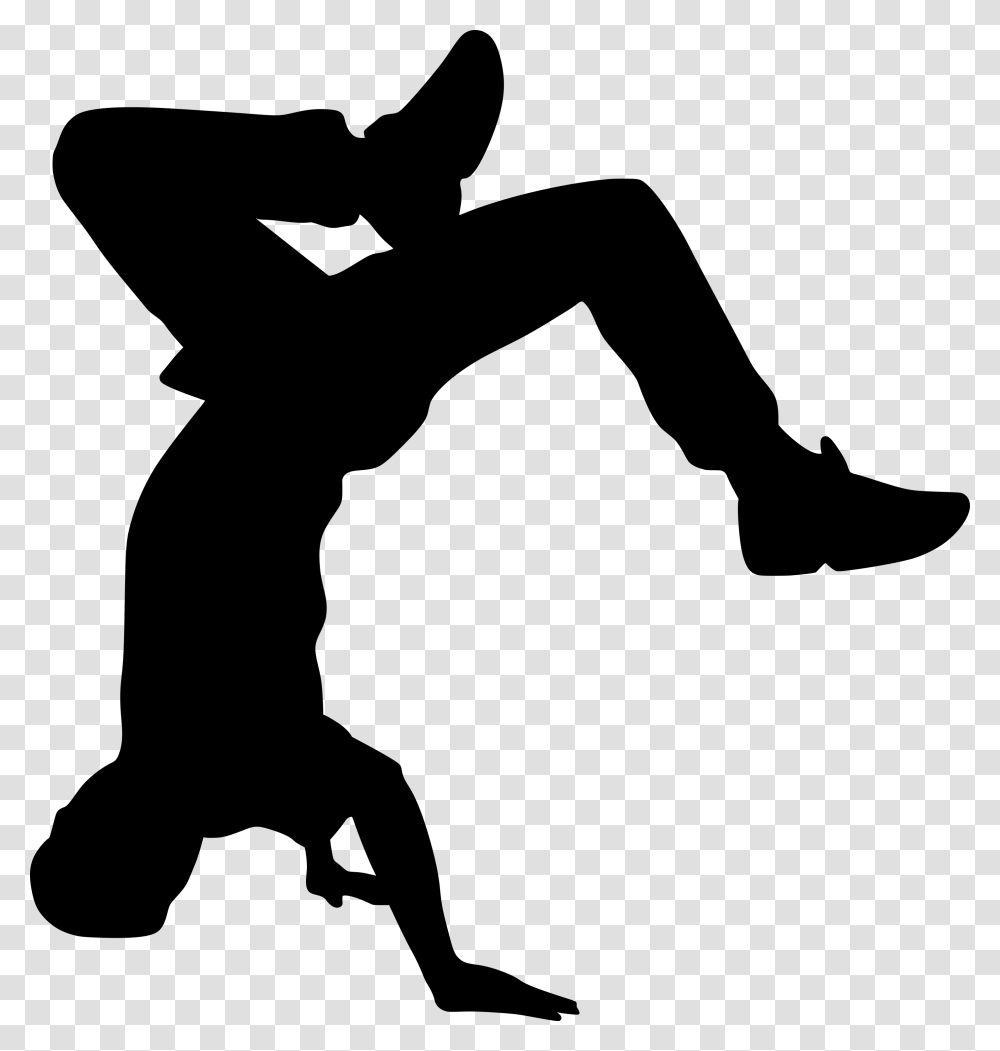 Breakdance Silhouette, Gray, World Of Warcraft Transparent Png