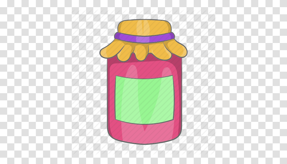 Breakfast Cartoon Fruit Homemade Jam Jar Jelly Icon, Bottle, Food, Honey Transparent Png