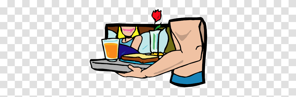 Breakfast Clipart Breakfast In Bed, Reading, Dating, Female, Face Transparent Png