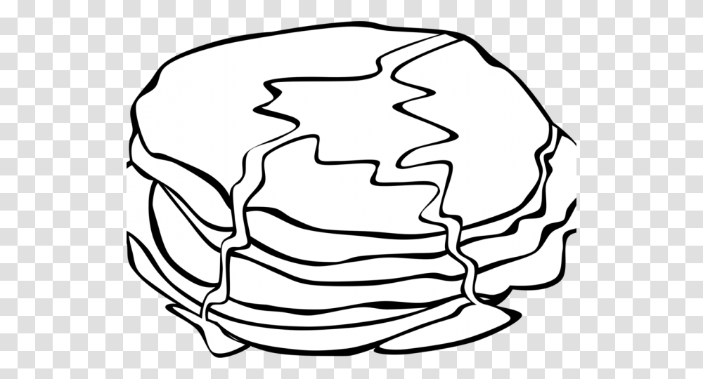 Breakfast Clipart Pancake Clipart Black And White, Outdoors, Hat Transparent Png
