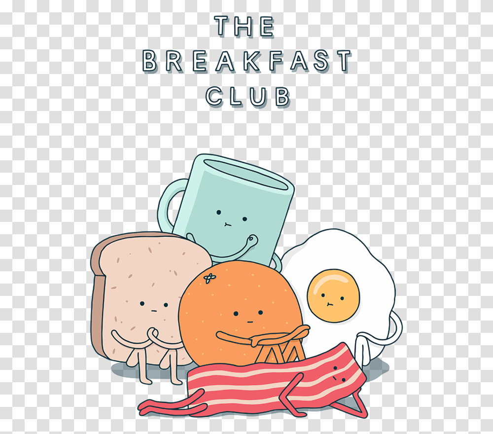 Breakfast Club Cartoon Cartoons Breakfast Club Cartoon Food, Apparel, Coffee Cup, Hat Transparent Png