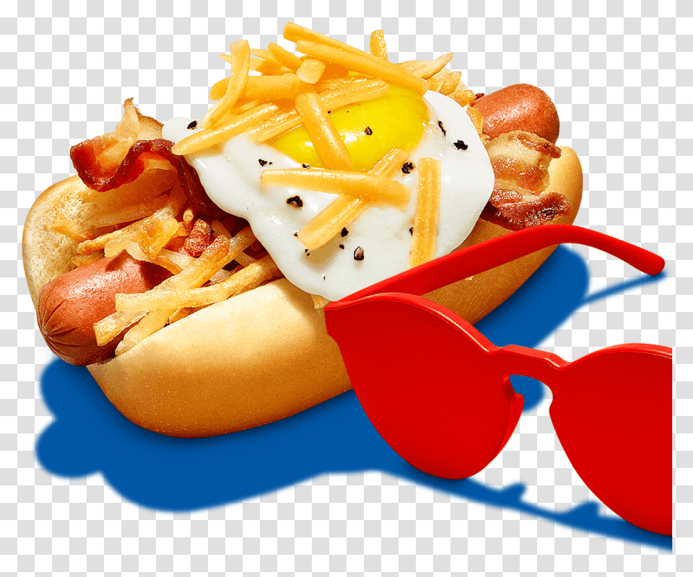 Breakfast Dog Chili Dog, Hot Dog, Food Transparent Png