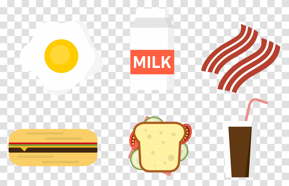 Breakfast Fast Food Milk Clip Art, Liquor, Alcohol, Beverage, Label Transparent Png