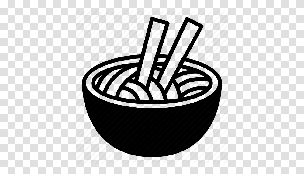 Breakfast Food Mie Noodle Ramen Icon, Bowl, Meal, Pot, Dish Transparent Png