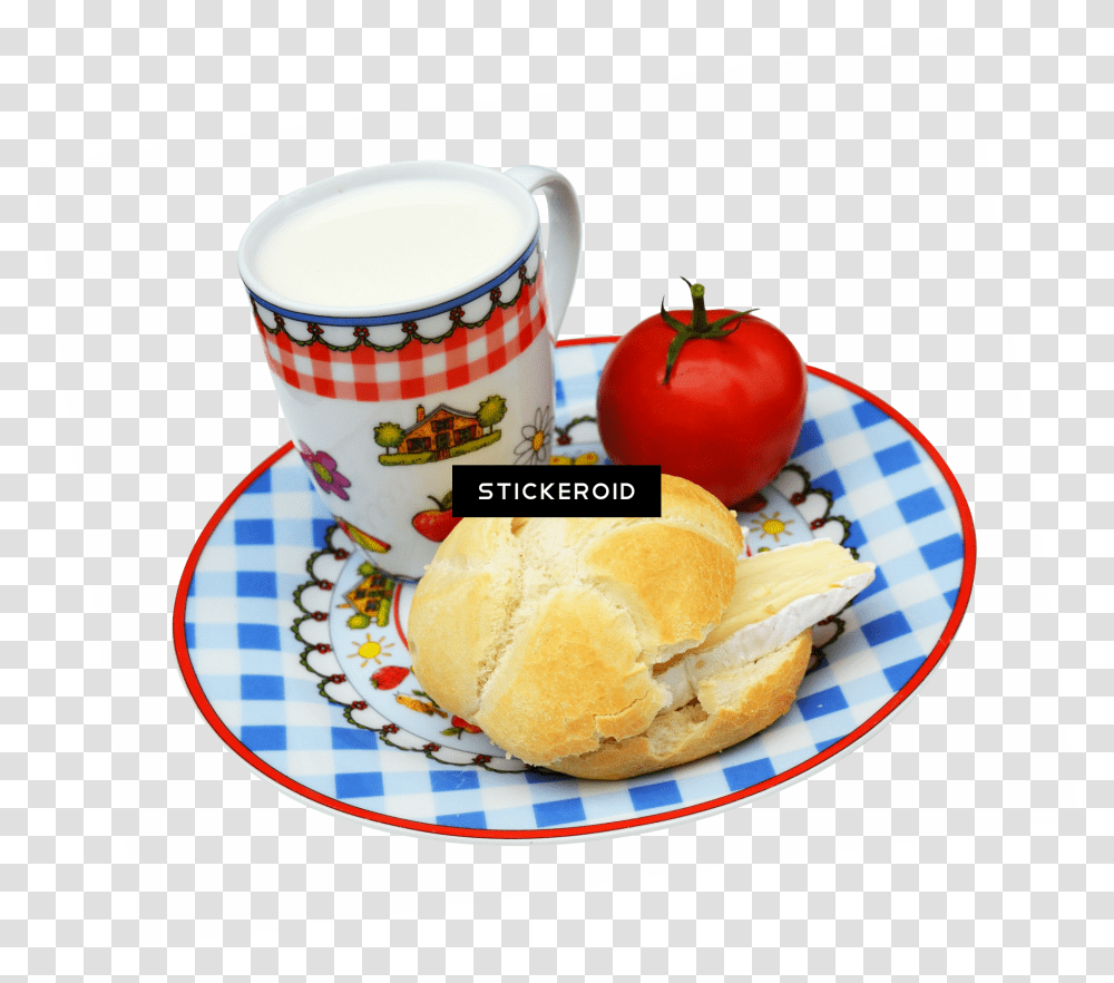 Breakfast Hd, Food, Coffee Cup, Pottery, Plant Transparent Png