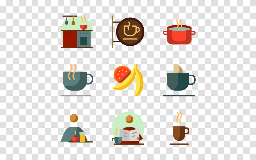 Breakfast Icon Packs, Label, Alphabet, Number Transparent Png