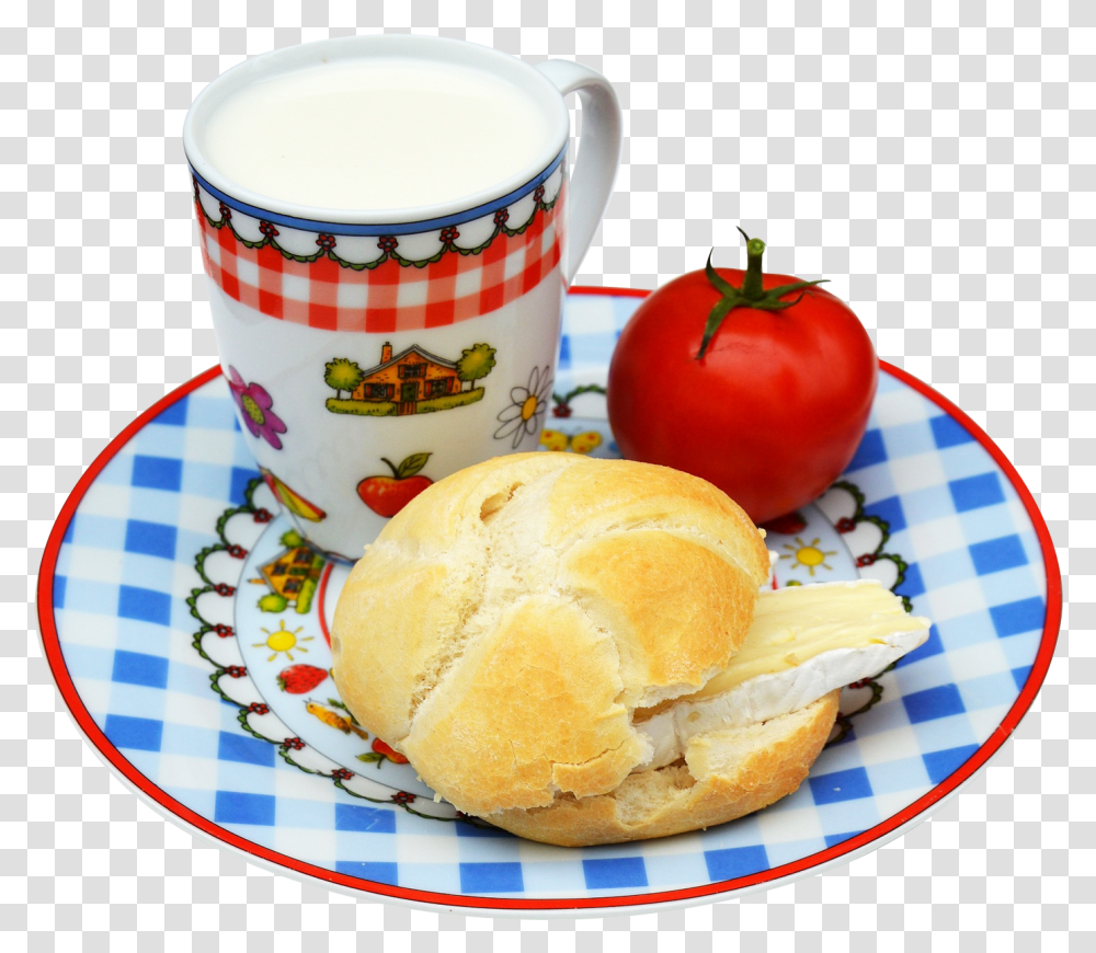 Breakfast Image Breakfast, Coffee Cup, Pottery, Burger, Food Transparent Png