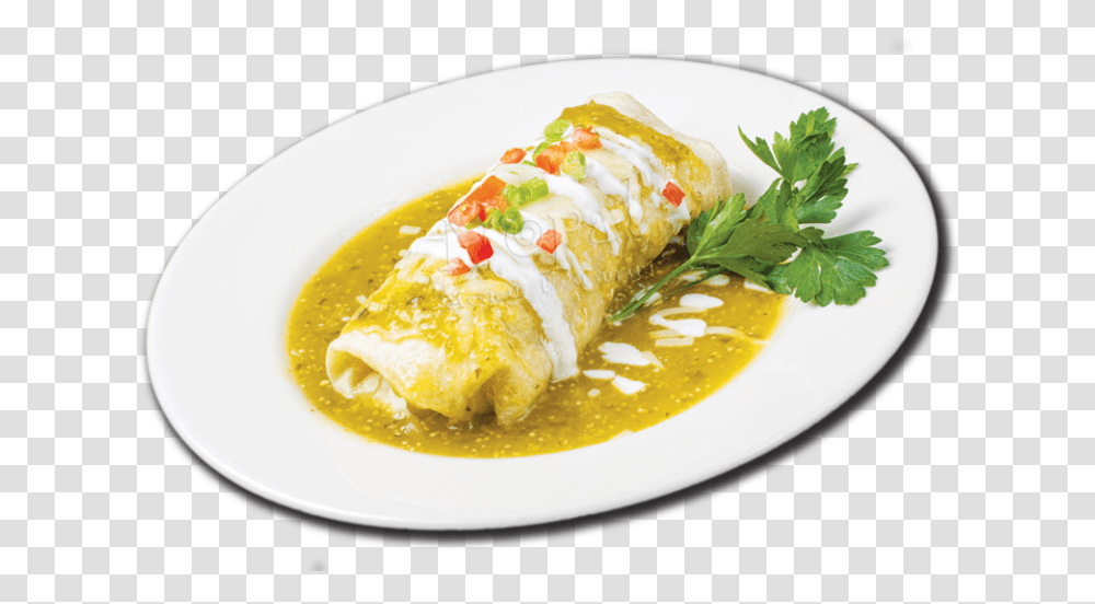 Breakfast Mexican Wet Burrito, Food, Dish, Meal Transparent Png