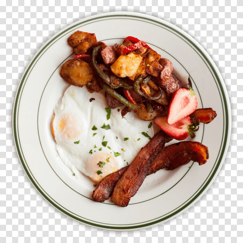 Breakfast Plate Fried Egg, Dish, Meal, Food, Platter Transparent Png