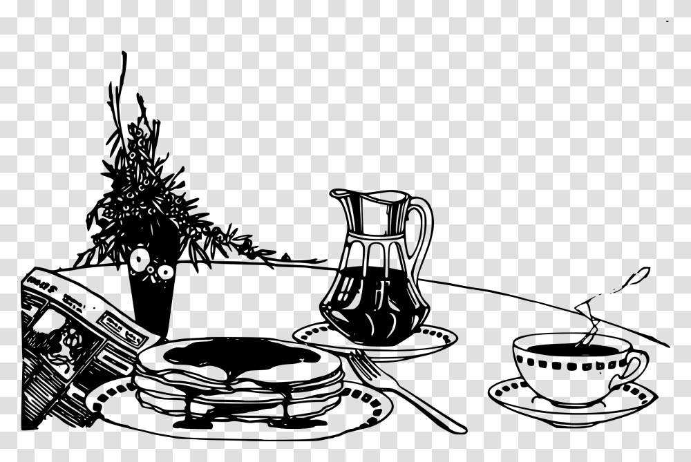 Breakfast Set Clip Arts, Gray, World Of Warcraft Transparent Png