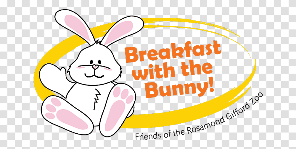 Breakfast With Bunny, Label, Rodent, Mammal Transparent Png