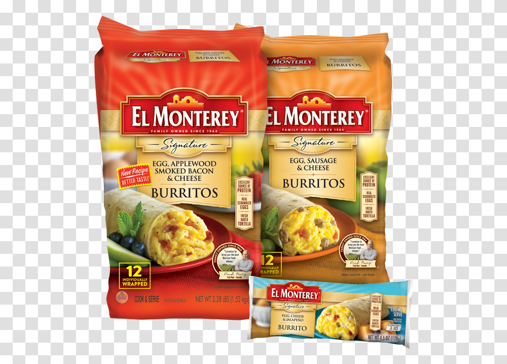 Breakfasts For Kids El Monte Breakfast Burritos, Menu, Food, Burger Transparent Png